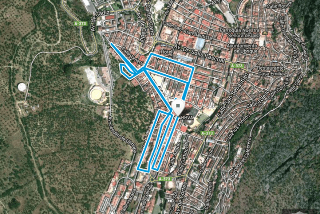 VI DUATLÓN CROS EL PAVO circuito carera a pie